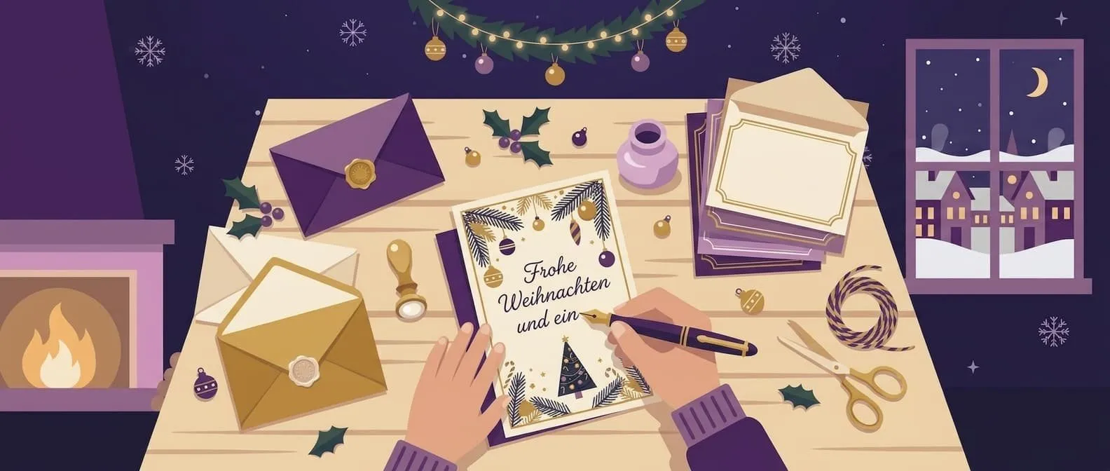 Weihnachtsgrüße zum Fest