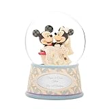 Micky und Minnie Mouse Schneekugel, Größe 17cm