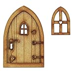 Country Cottage Feentür-Set, 3D-Deko - -