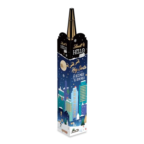 Lindt Schokolade HELLO Weihnachts Tower Adventskalender 2022