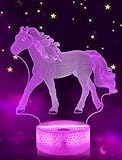 Pferd, 3D-Nachtlicht für Kinder