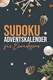 Sudoku Adventskalender für Erwachsene 2020: Riesiger Sudoku Rätselspaß auf über 100 Seiten - Jeden Tag neue Rätsel