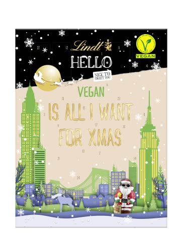 Lindt HELLO Schokolade zu Weihnachten | Adventskalender vegan 2022