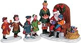 Lemax - Visiting Santa Set Of 3