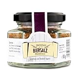 Brauerei Zwönitz Biersalz „Brauerstulle“/ Gewürzmischung/Bier Salz als Geschenk für Feinschmecker/Geschenk für Männer/Geschenkidee für Bier Liebhaber/Grillgewürz