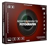 FRANZIS 70790 - Adventskalender für Fotografen, 24 Überraschungen, Ideen und Zubehör für Hobbyfotografen, inkl. 28-seitigem Begleitbuch