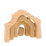 Ostheimer 66560 - Krippenstall - Minis mit Geschenkkiste