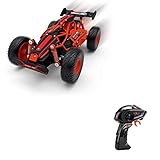 Carrera RC Adventskalender 2,4 GHz Buggy, Rot │Ferngesteuertes Auto aus 24 Bauteilen bauen │Elektro-Mini-Car zum Mitnehmen inkl. Fernbedienung │Weihnachtskalender für Kinder ab 12 Jahren & Erwachsene