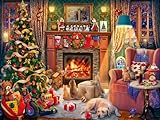 Ravensburger Puzzle 16558 - Heiligabend - 1500 Teile Puzzle für Erwachsene und Kinder ab 14 Jahren, Weihnachtspuzzle