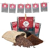 Premium Kaffee Adventskalender 2022 | 24 x 30 g Kaffeebohnen