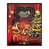 Lindt Schokolade Weihnachts Tradition Adventskalender 2023 | 253 g | 24 verschiedene Pralinen- und Überraschungen | für die Weihnachtszeit |Geschenk