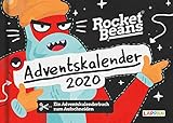 Der Rocket Beans Adventskalender 2020: 24 Doppelseiten mit weihnachtlichen Überraschungen aus dem Team der Raketenbohnen