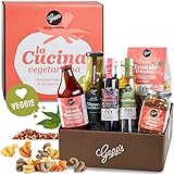 Gepp’s Feinkost Vegetarische Italien Box I Gourmet-Geschenk zum Geburtstag I Geschenkkorb gefüllt mit veganen & vegetarischen, italienischen Spezialitäten I Geschenkidee für Männer & Frauen