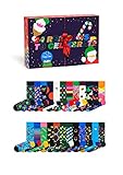 Happy Socks Unisex Advent Calendar Socken, Multi, 4-11 (41-46)