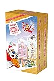 Frühstück-Adventskalender Kelloggs in Buchform, orange, 810 g