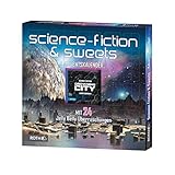 ROTH Science Fiction-Adventskalender mit Science Fiction-Lesespaß und 24xSweets, 35cm x 35cm x 4cm 80290