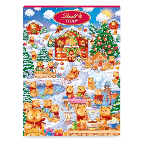 Lindt Schokolade Teddy Wimmelbild Adventskalender 2022