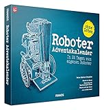 FRANZIS 67161 - Roboter Adventskalender - in 24 Tagen zum eigenen fahrbaren Roboter, ohne Löten, für Kinder ab 10 Jahren