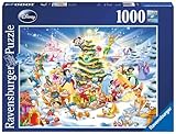 Ravensburger Puzzle 19287 - Disney's Weihnachten - 1000 Teile Disney Puzzle für Erwachsene und Kinder ab 14 Jahren