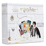 Harry Potter Scrapbook Set, DIY Fotoalbum Einsteckalbum mit Scrapbook Stickers, Gelstiften, bedruckten Karten und Scrapbook Zubehör, Geschenke für Kinder, Jugendliche und Erwachsene