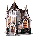 Lemax Christmas Village Little River Church Batteriebetriebene LED – 45069