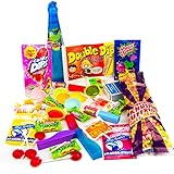 Sugar Bros | Retro Süßigkeiten Box mit 37 Kindheitserinnerungen | 750g