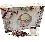 C&T Kaffee Adventskalender 2023 „Klassik II“ (Gold, ganze Bohne) | 24 Päckchen à 20g hochwertigem Kaffee aus aller Welt | Exklusiver Weihnachts-Kalender