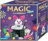 Kosmos 680282 - Magic Zauberhut, Lerne einfach 35 Zaubertricks und Illusionen, Zauberkasten mit Zauberstab und vielen weiteren Utensilien, für Kinder ab 6 Jahre