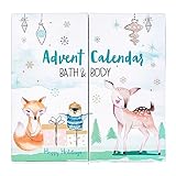 Accentra – Pflege Adventskalender 2024 für Mädchen mit 24 Pflegeprodukten – Adventskalender Beauty mit Bodylotion, Badebomben, Duschgel, Shampoo, Lip Balm, Handcreme uvm. – Weihnachtskalender Teenager