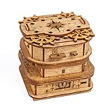 iDventure Cluebox - Davy Jones Locker - Escape Room Spiel - 3D Holzpuzzle - Geldgeschenk Puzzlebox - IQ Puzzle - Rätselbox und Geburtstagsgeschenk für Erwachsene - Gadget für männer - Reisespiel