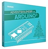 FRANZIS 55110 - Arduino Adventskalender, in 24 Tagen zum smarten Lebkuchenhaus, inkl. 56-seitigem Handbuch, ohne Löten