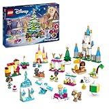 LEGO │ Disney Princess Adventskalender 2024, Bauspielzeug mit 5 Mikro-Spielfiguren, Adventsbauset für Kinder, fantasievolle Geschenkidee für Mädchen & Jungen ab 5 Jahren, Geschenk zu Weihnachten 43253