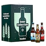 Foodist Premium Bier Adventskalender 2021 - Craft Beere als Geschenk (24 x 0.33l) mit ausgefallenen Biersorten aus der ganzen Welt inkl. Tasting -Anleitung für Männer und Frauen