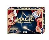KOSMOS MAGIC Zauber Adventskalender 2021, Spannende Zaubertricks, Zauber-Utensilien für die Adventszeit, Spielzeug-Adventskalender zum Zaubern für Kinder ab 8 Jahre, Zauberkasten, Weihnachten, Magier