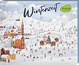 ALVERDE Naturkosmetik Adventskalender 2024 Frauen Beauty -Classic Edition- Kosmetik Advent Kalender für Frau & Mädchen, 24 Geschenke Wert 90€, Pflege Weihnachtskalender