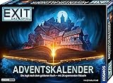 KOSMOS 681951 EXIT® - Das Spiel Adventskalender: Die Jagd nach dem goldenen Buch, mit 24 spannenden Rätseln ab 10 Jahre, Amazon Exklusiv, Escape Room Spiel vor Weihnachten