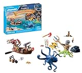 PLAYMOBIL | Piraten Adventskalender | 24 spannende Türchen | Piratenstarke Figuren |Adventskalender für Kinder | Abenteuerspielzeug für Kinder ab 4 Jahren | 71636