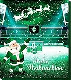 Bremen SV Werder Premium Adventskalender gefüllt inkl. Poster + gratis Lesezeichen & Aufkleber Wir lieben Fussball