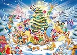 Ravensburger Puzzle 19287 - Disney's Weihnachten - 1000 Teile Disney Puzzle für Erwachsene und Kinder ab 14 Jahren