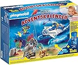 PLAYMOBIL Adventskalender 70776 Badespaß Polizeitaucheinsatz, Ab 4 Jahren