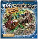 Ravensburger 18957 - EXIT Adventskalender kids - Dschungel-Abenteuer - 24 Rätsel für EXIT-Begeisterte ab 6 Jahren